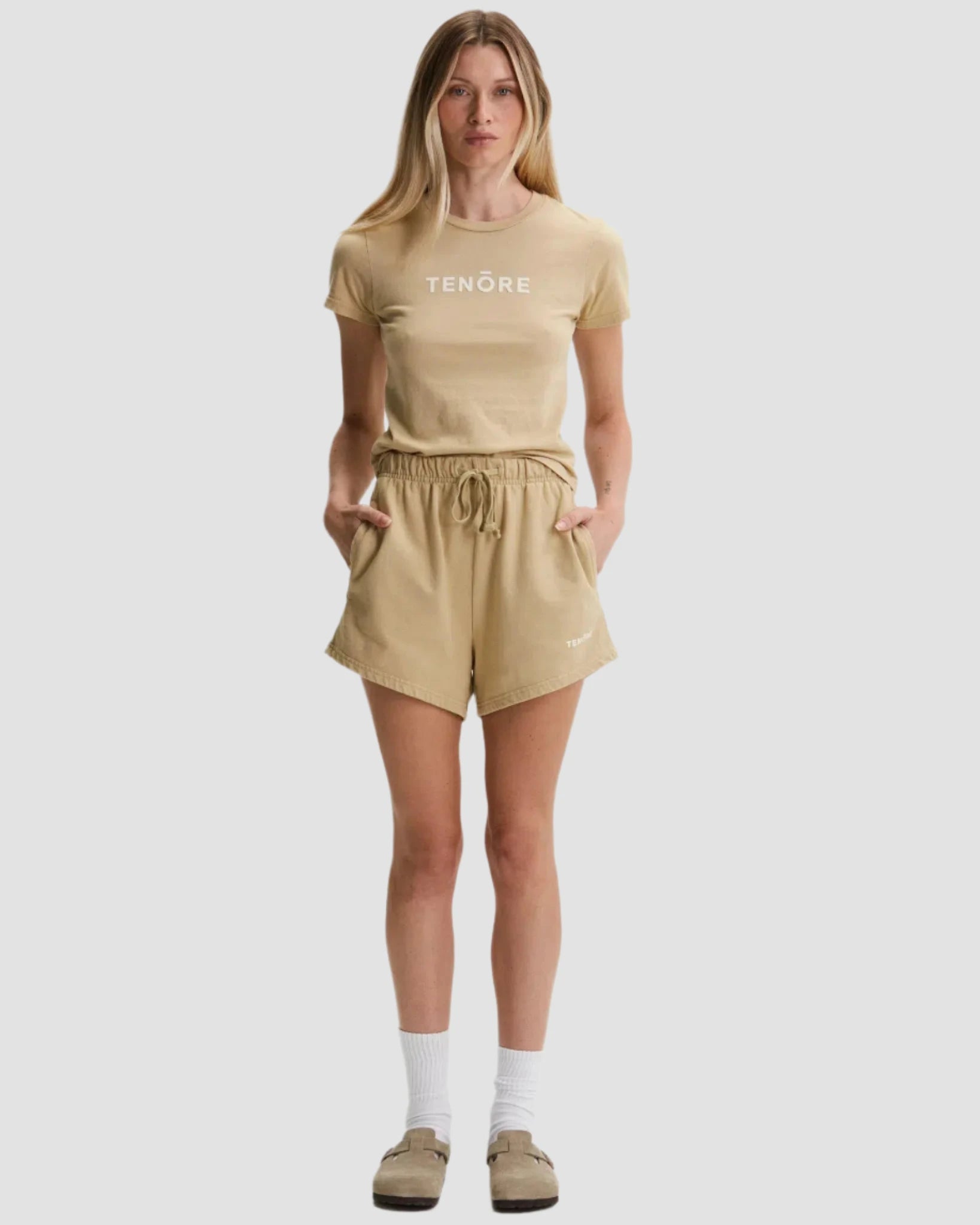 Logo Fleece Short-TENORE