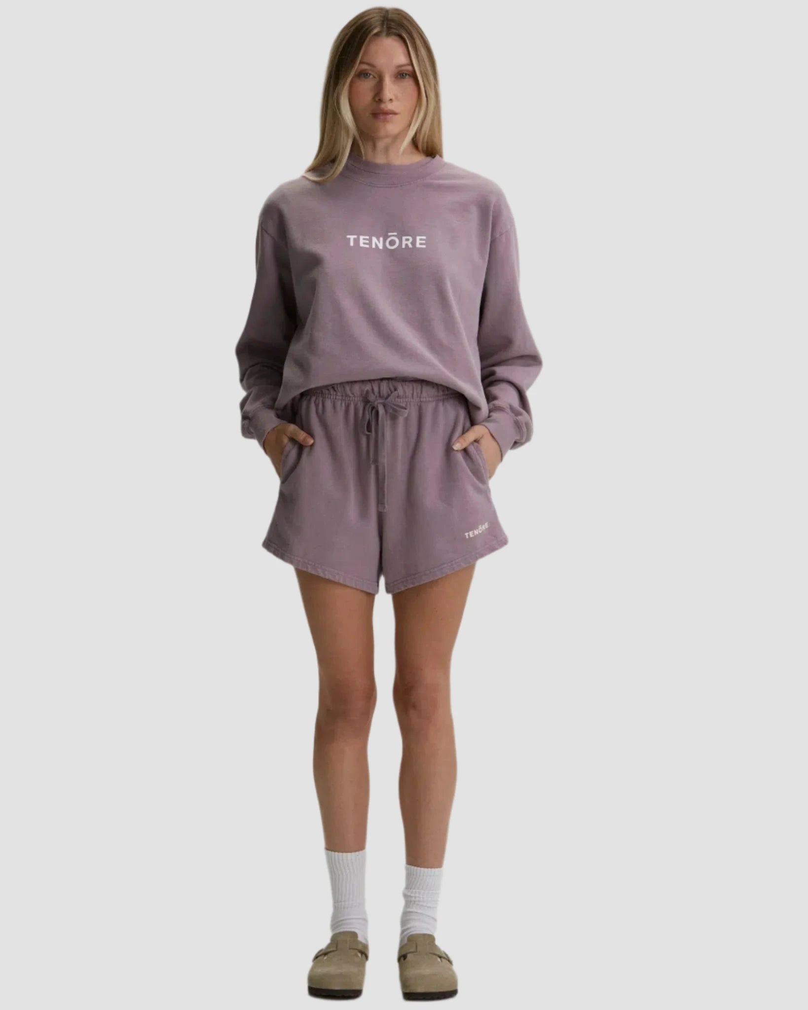 Logo Fleece Short-TENORE