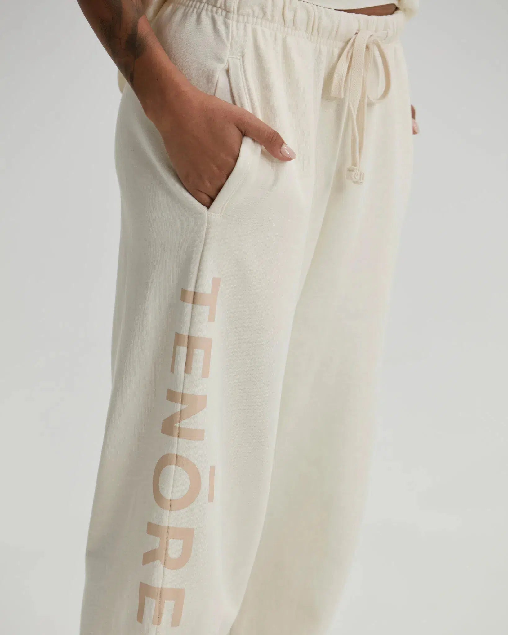 Logo Fleece Sweatpant-TENORE