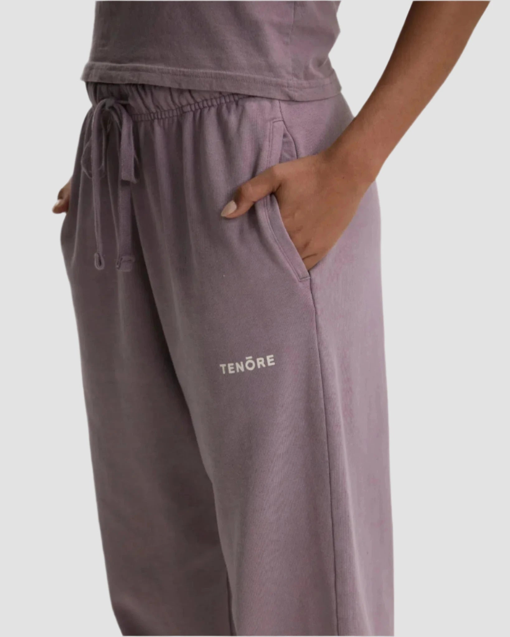 Logo Fleece Sweatpant-TENORE