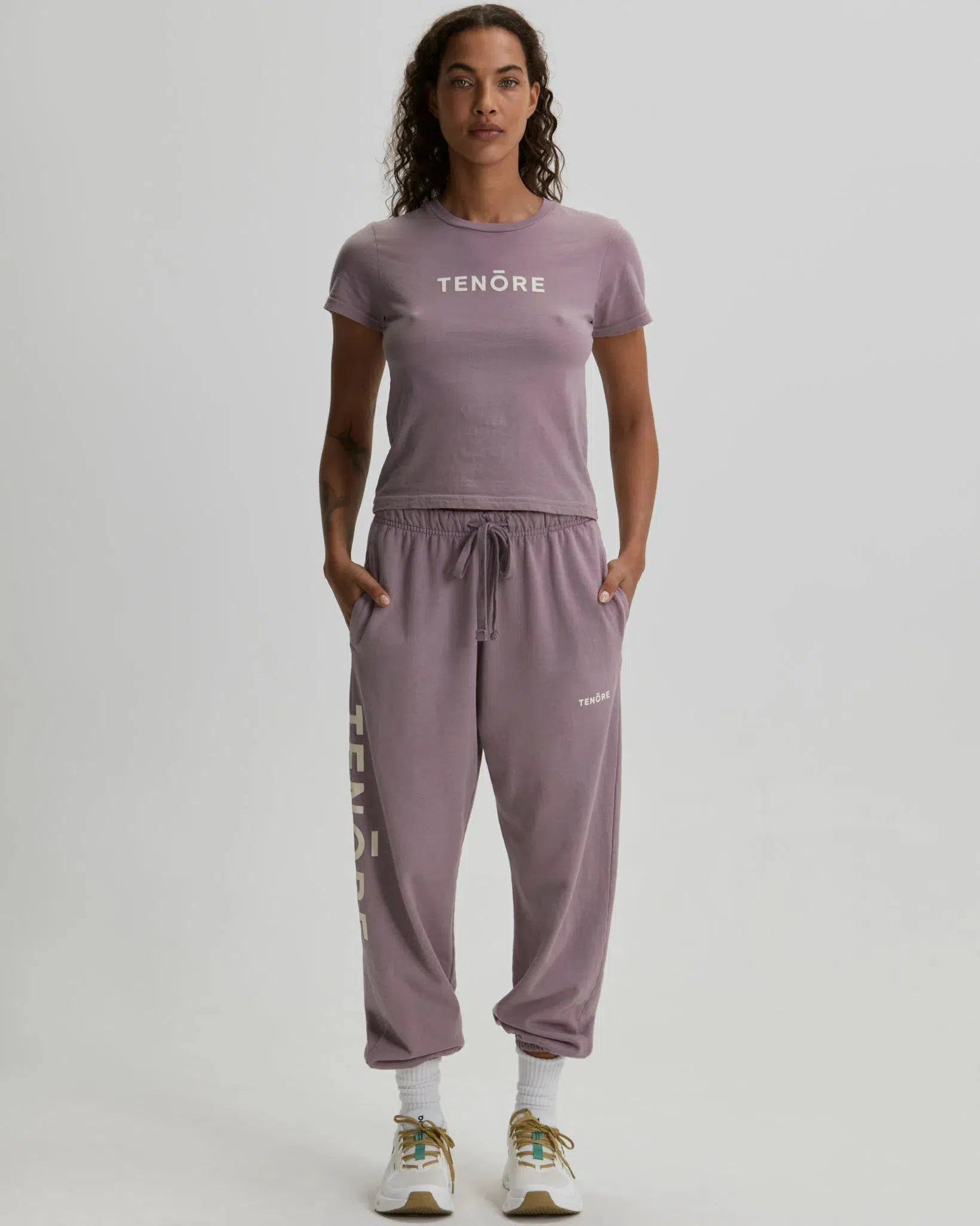 Logo Fleece Sweatpant-TENORE