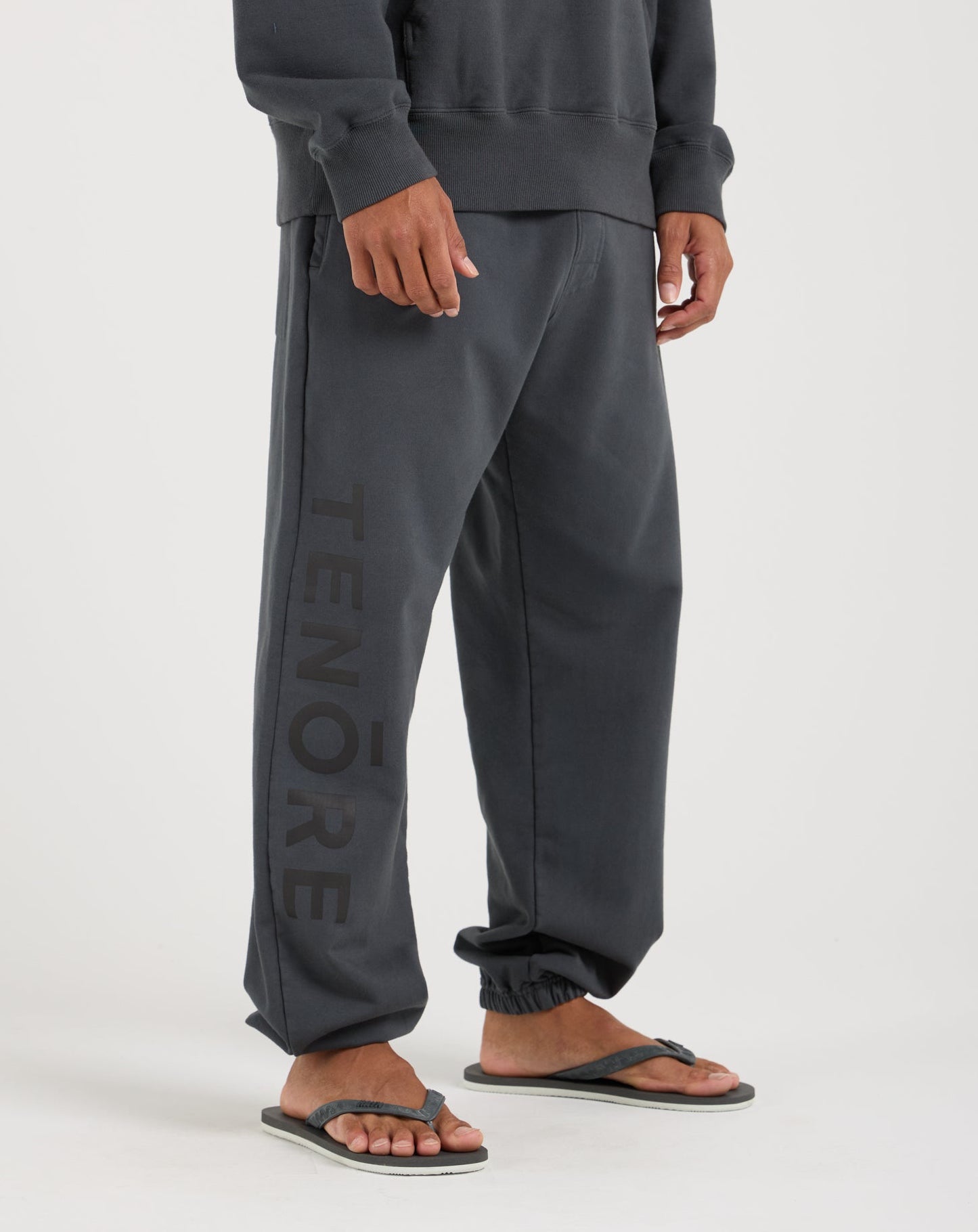 Logo Fleece Sweatpant-TENORE