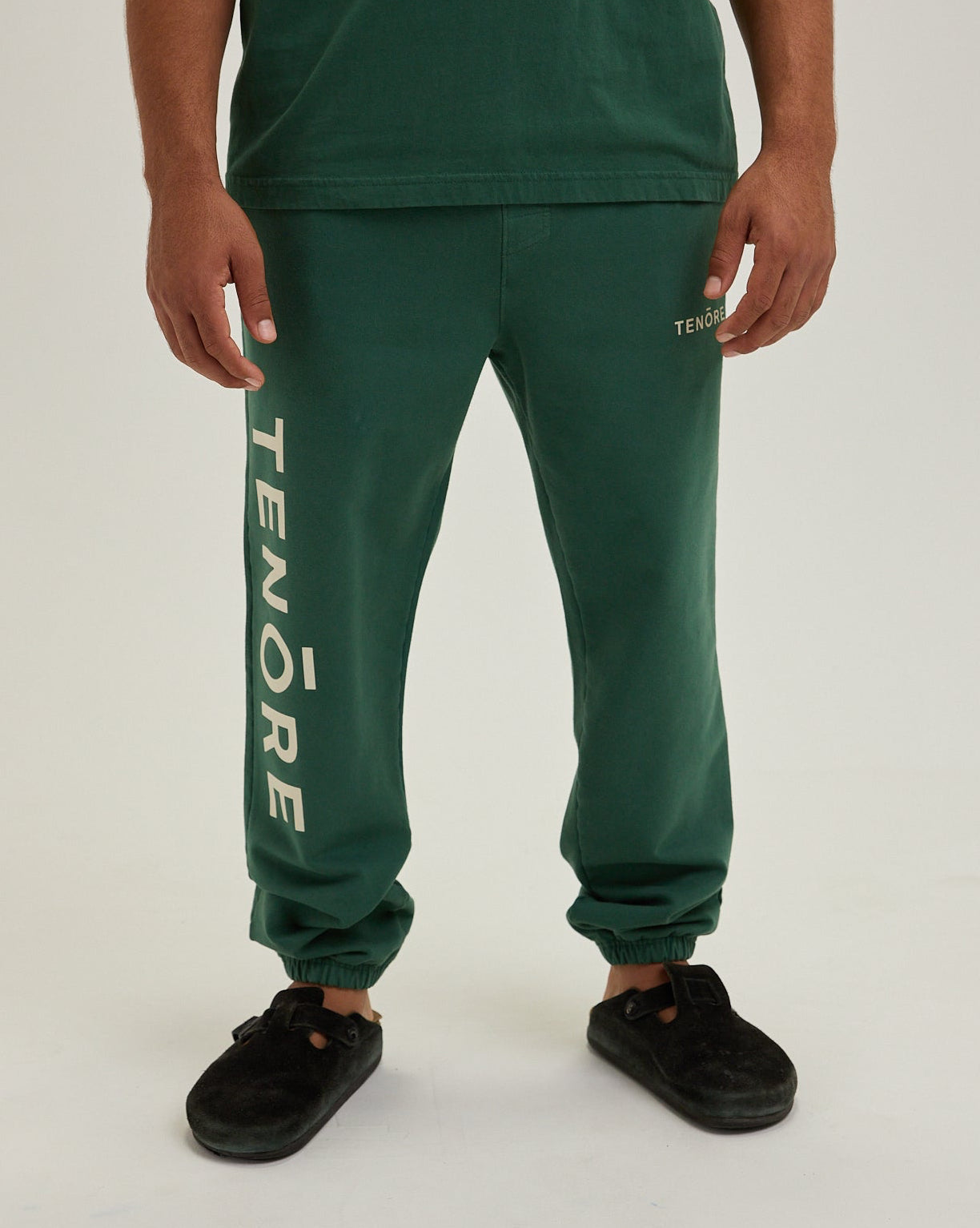 Logo Fleece Sweatpant-TENORE