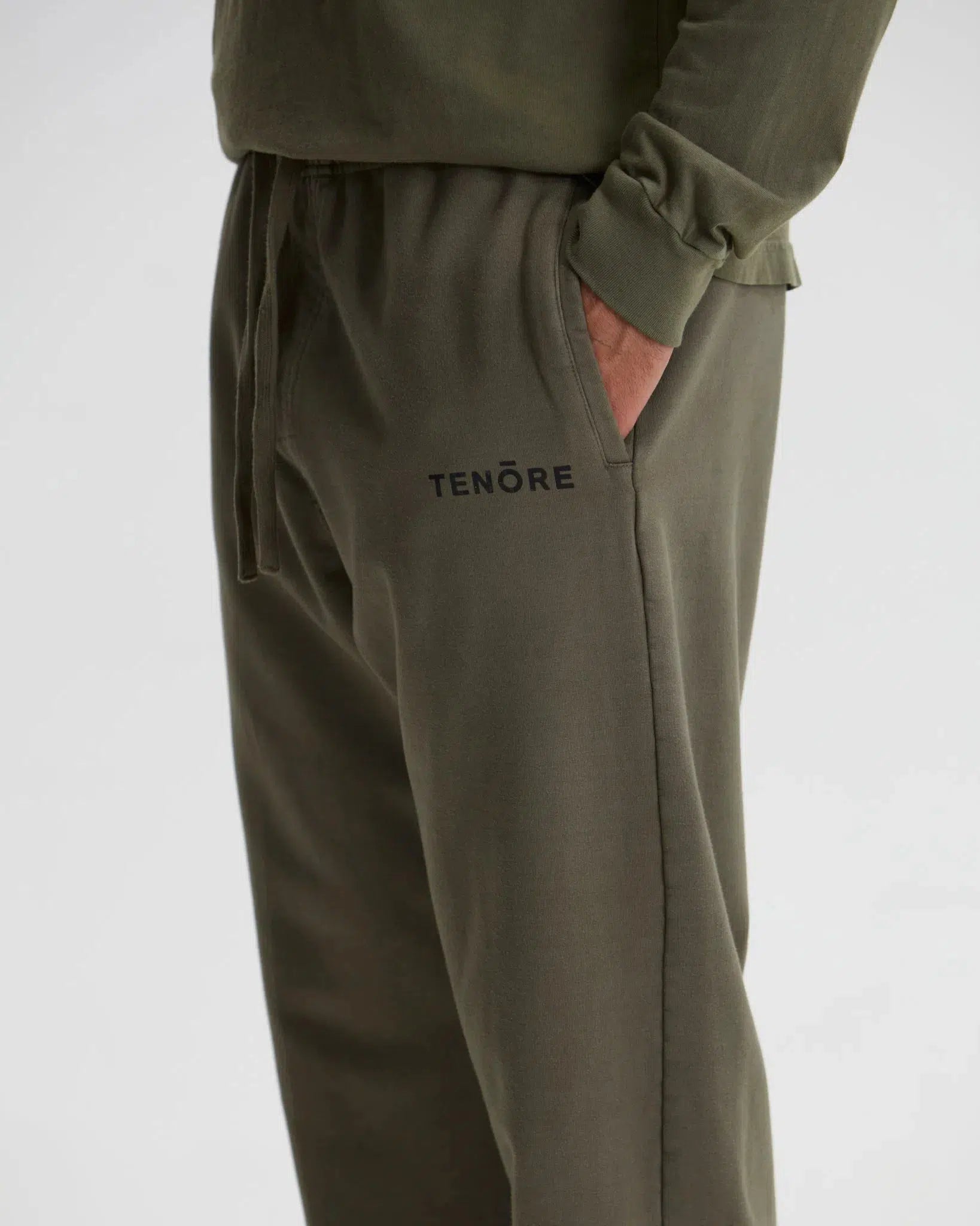 Logo Fleece Sweatpant-TENORE