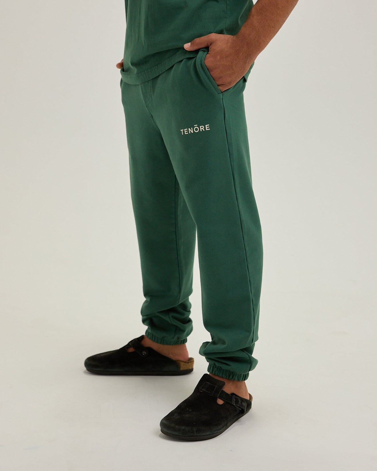 Logo Fleece Sweatpant-TENORE