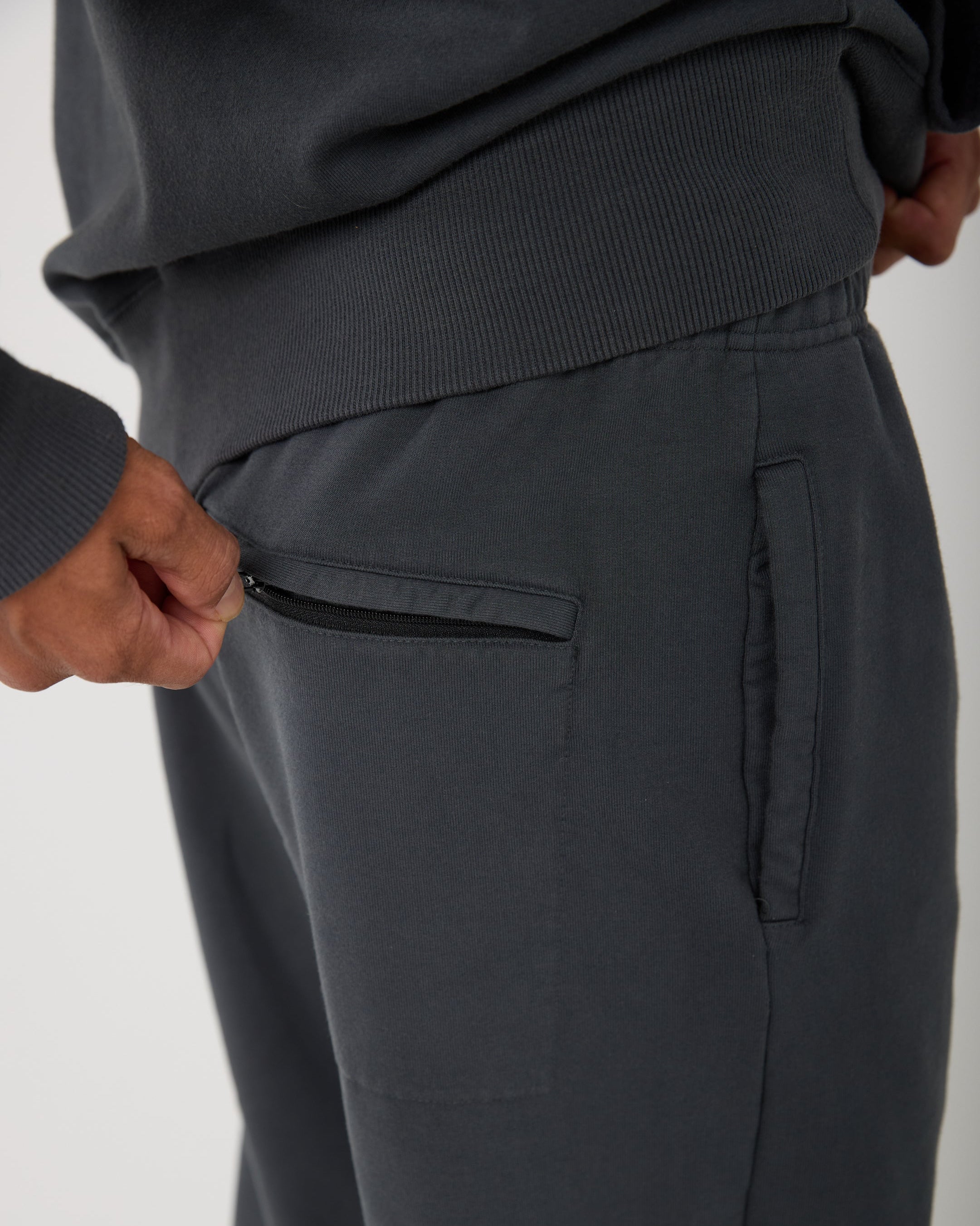 Logo Fleece Sweatpant-TENORE