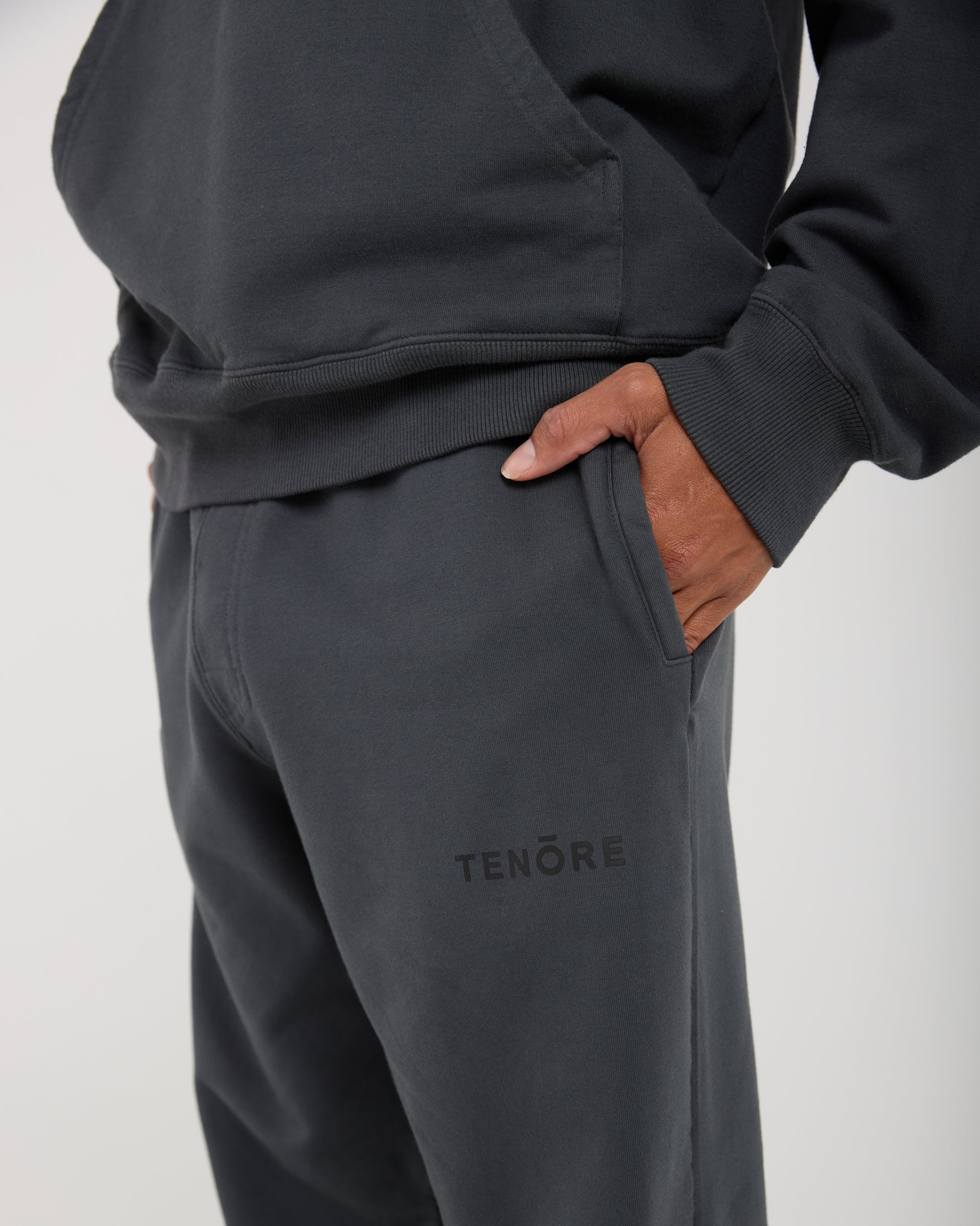 Logo Fleece Sweatpant-TENORE