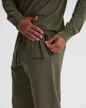 Logo Fleece Sweatpant-TENORE