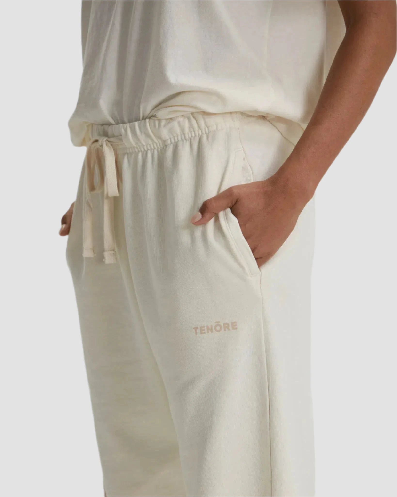 Logo Fleece Sweatpant-TENORE