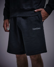 Logo Fleece Sweatshort-TENORE