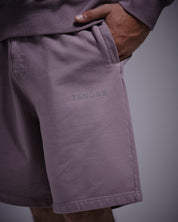 Logo Fleece Sweatshort-TENORE