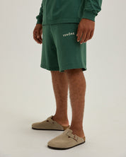 Logo Fleece Sweatshort-TENORE