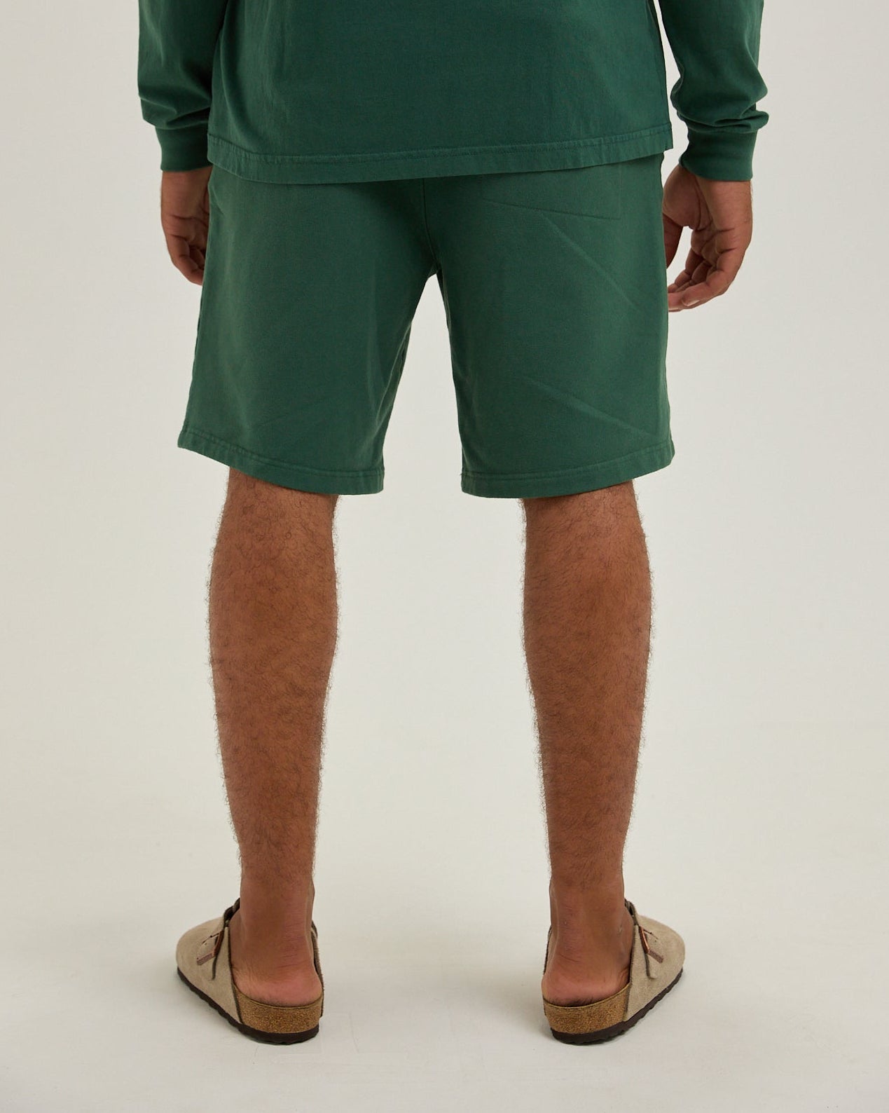 Logo Fleece Sweatshort-TENORE