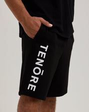 Logo Fleece Sweatshort-TENORE