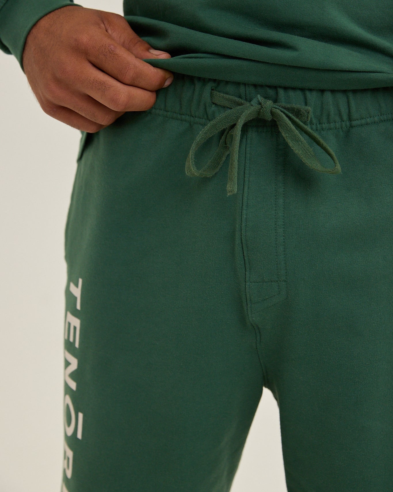 Logo Fleece Sweatshort-TENORE