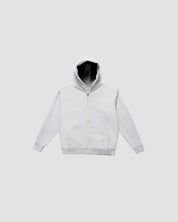 Logo Fleece Zip Hoodie-TENORE