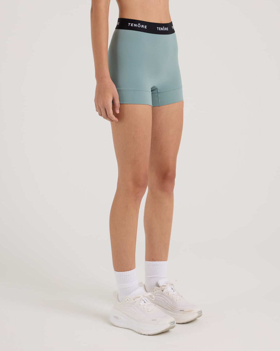 Logo High Waist Short-TENORE