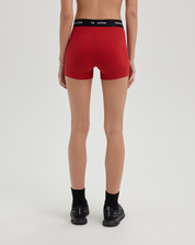 Logo High Waist Short-TENORE