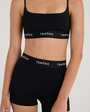 Logo High Waist Short-TENORE