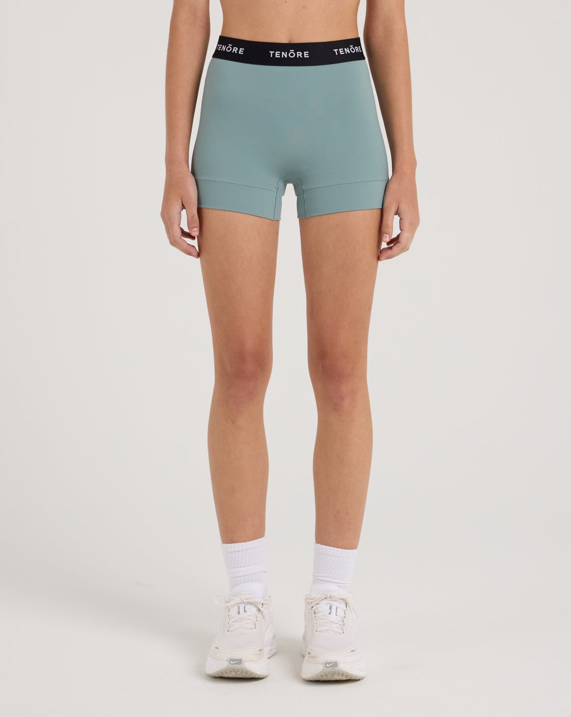 Logo High Waist Short-TENORE