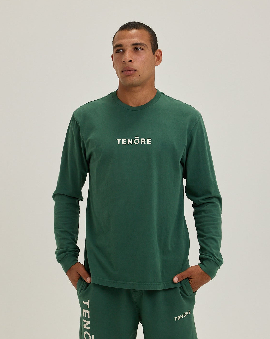 Logo Long Sleeve Tee-TENORE