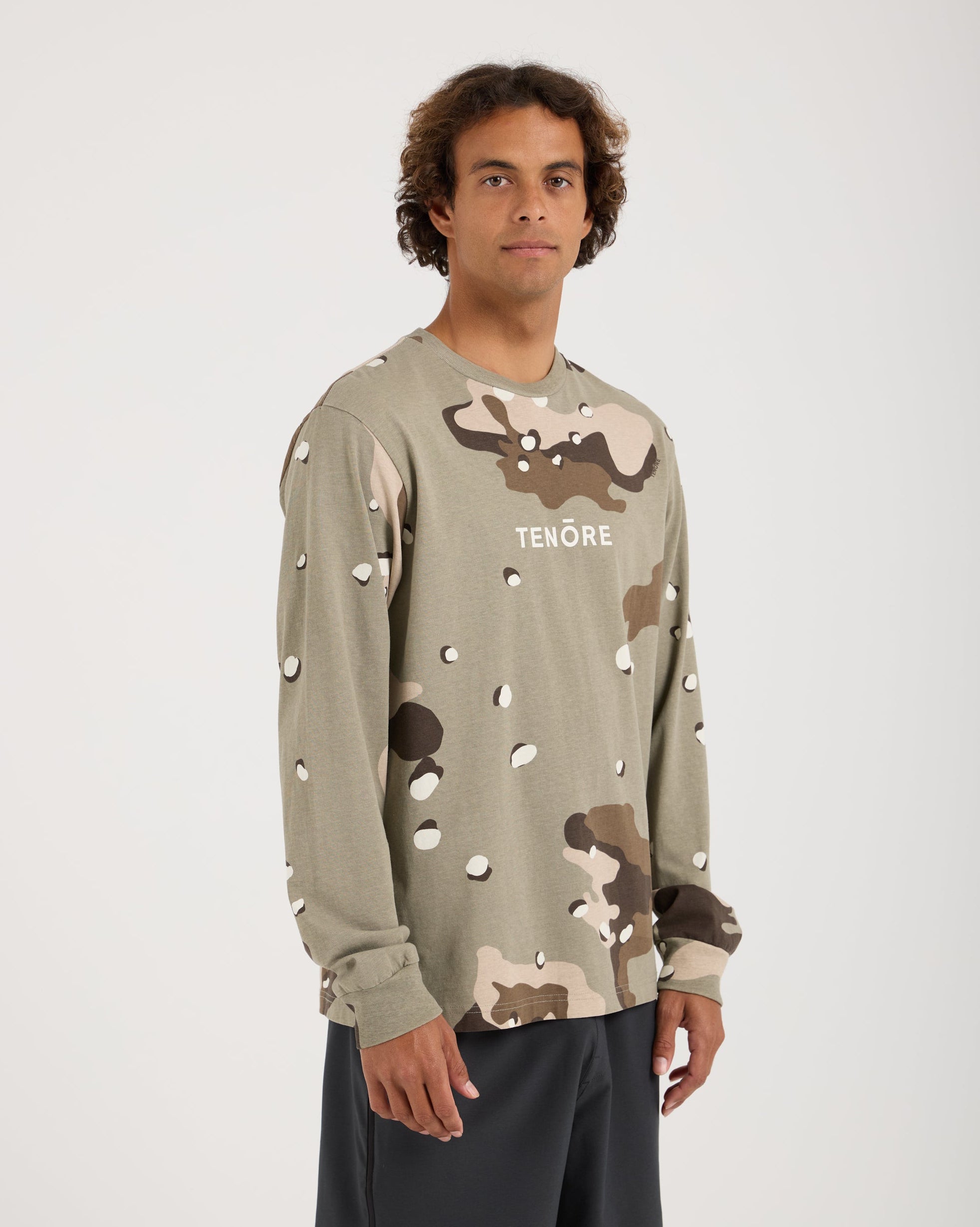 Logo Long Sleeve Tee-TENORE