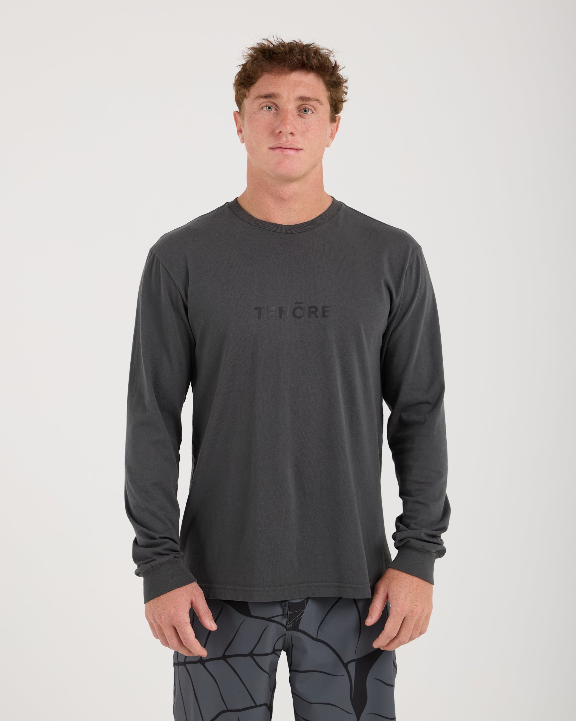 Logo Long Sleeve Tee-TENORE