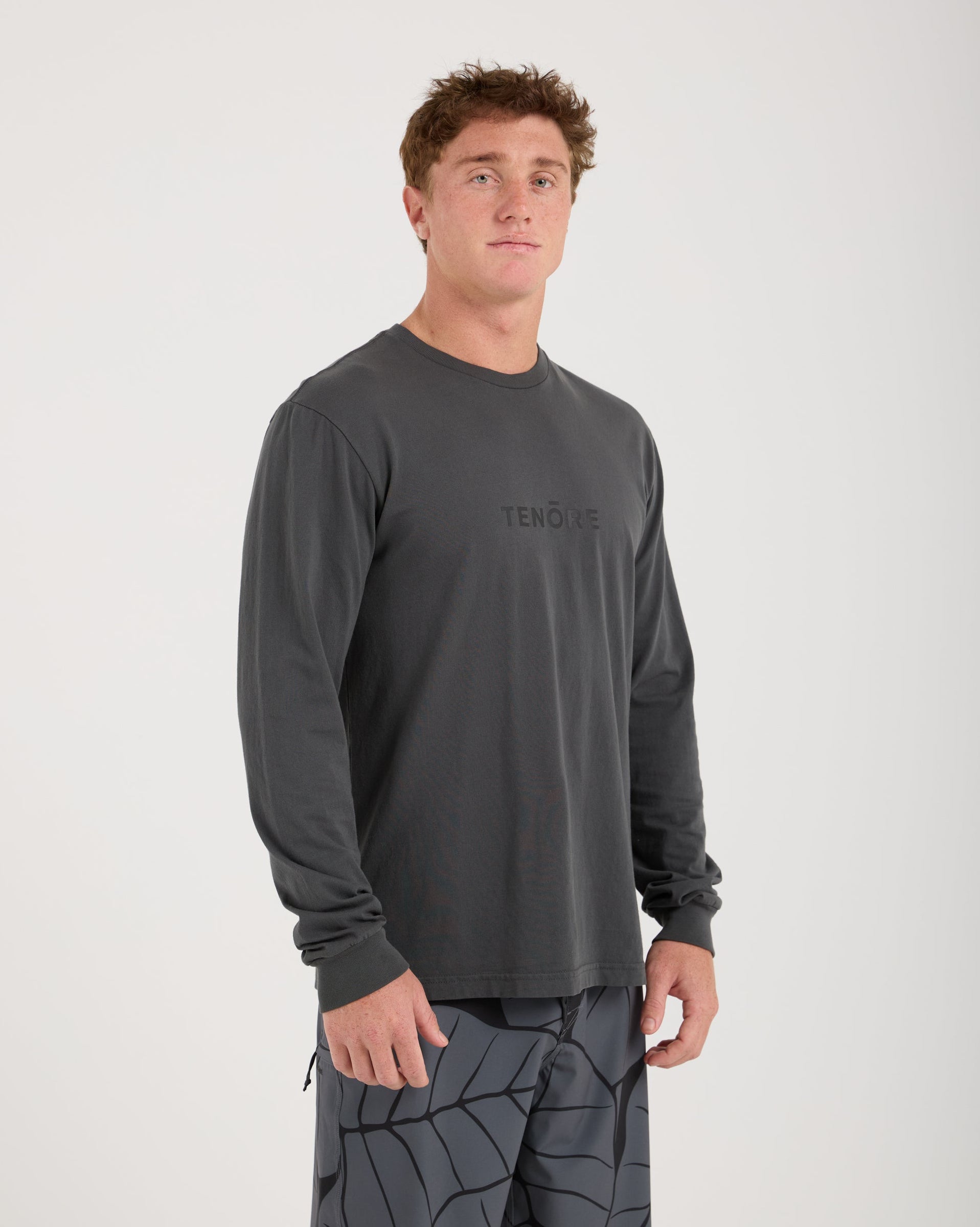 Logo Long Sleeve Tee-TENORE