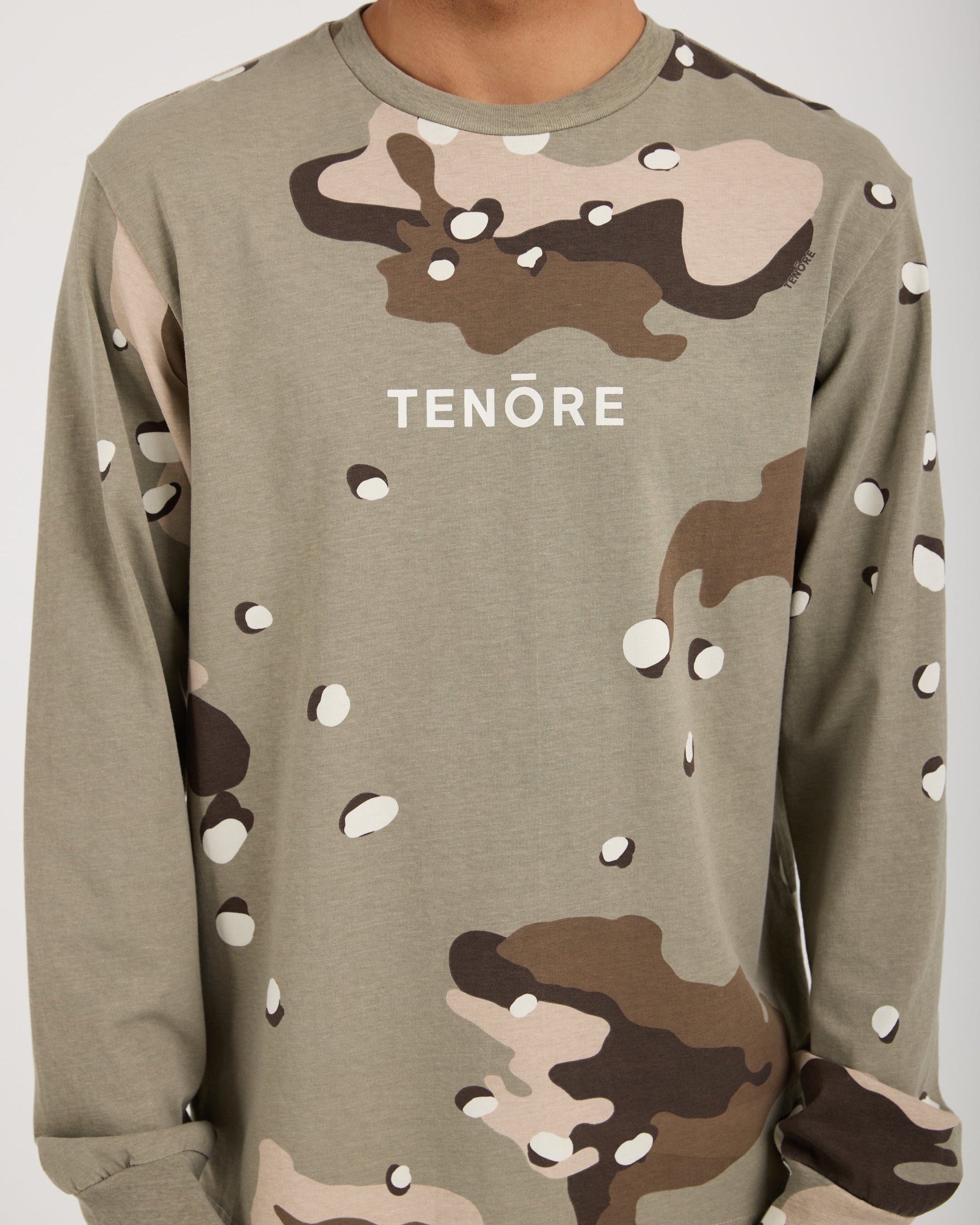 Logo Long Sleeve Tee-TENORE