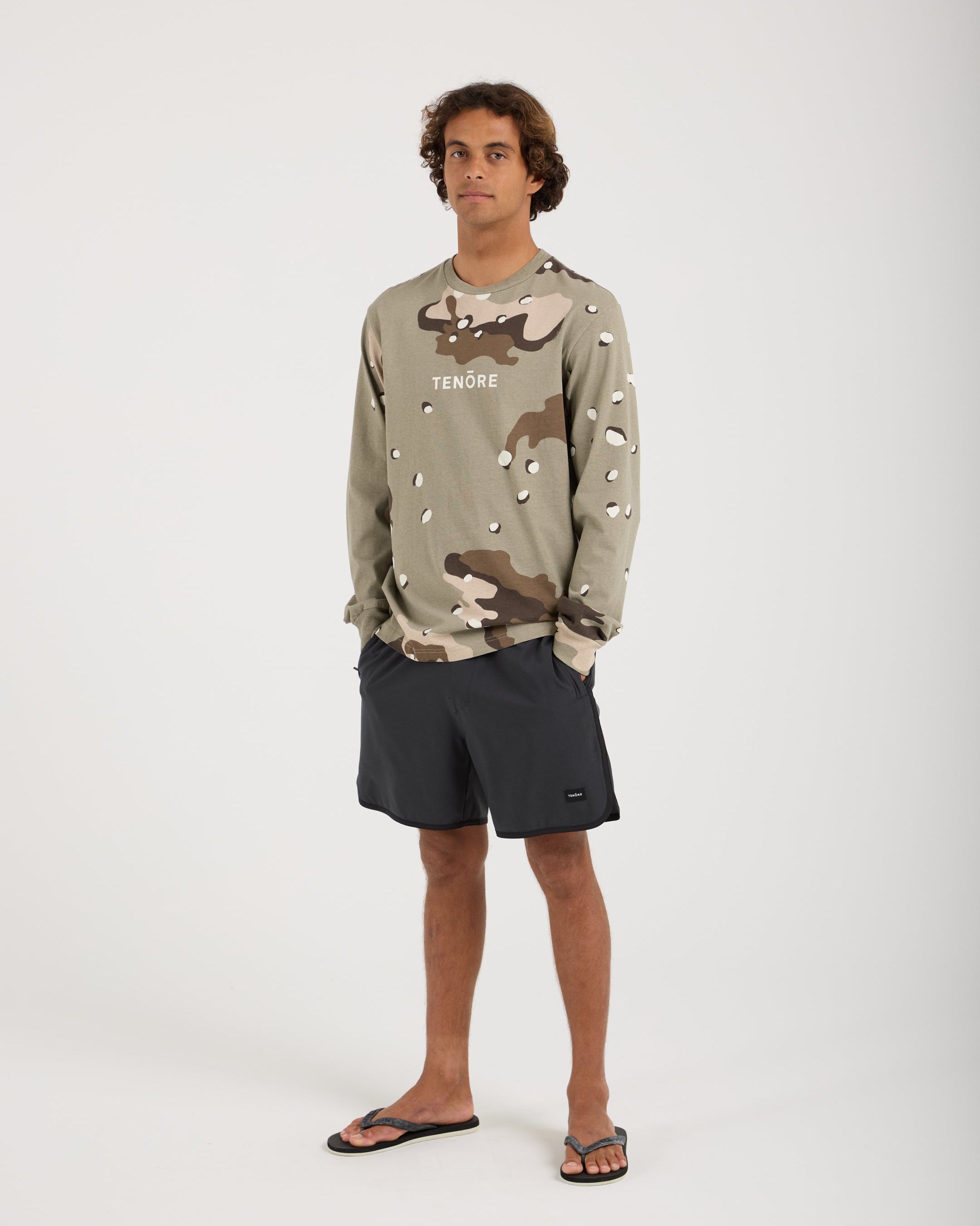 Logo Long Sleeve Tee-TENORE