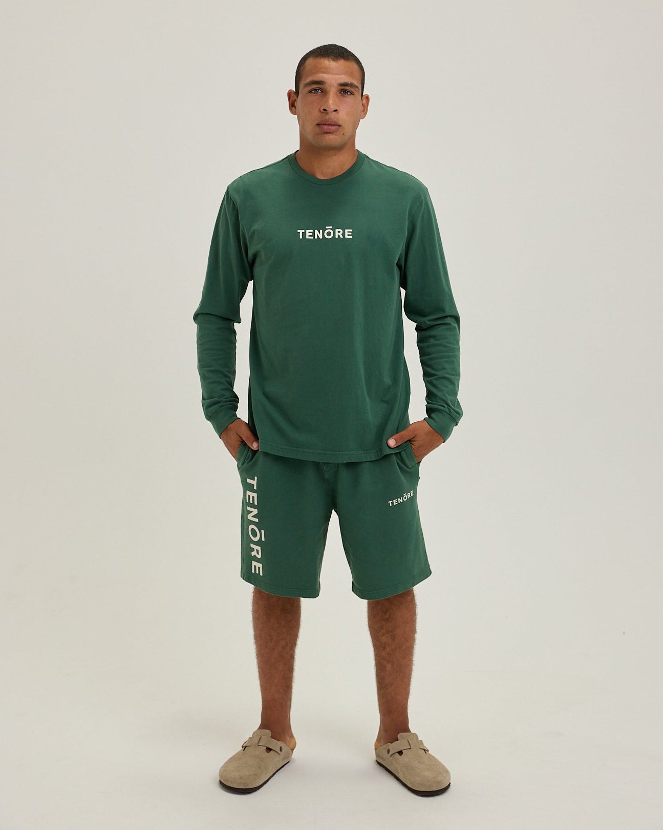 Logo Long Sleeve Tee-TENORE