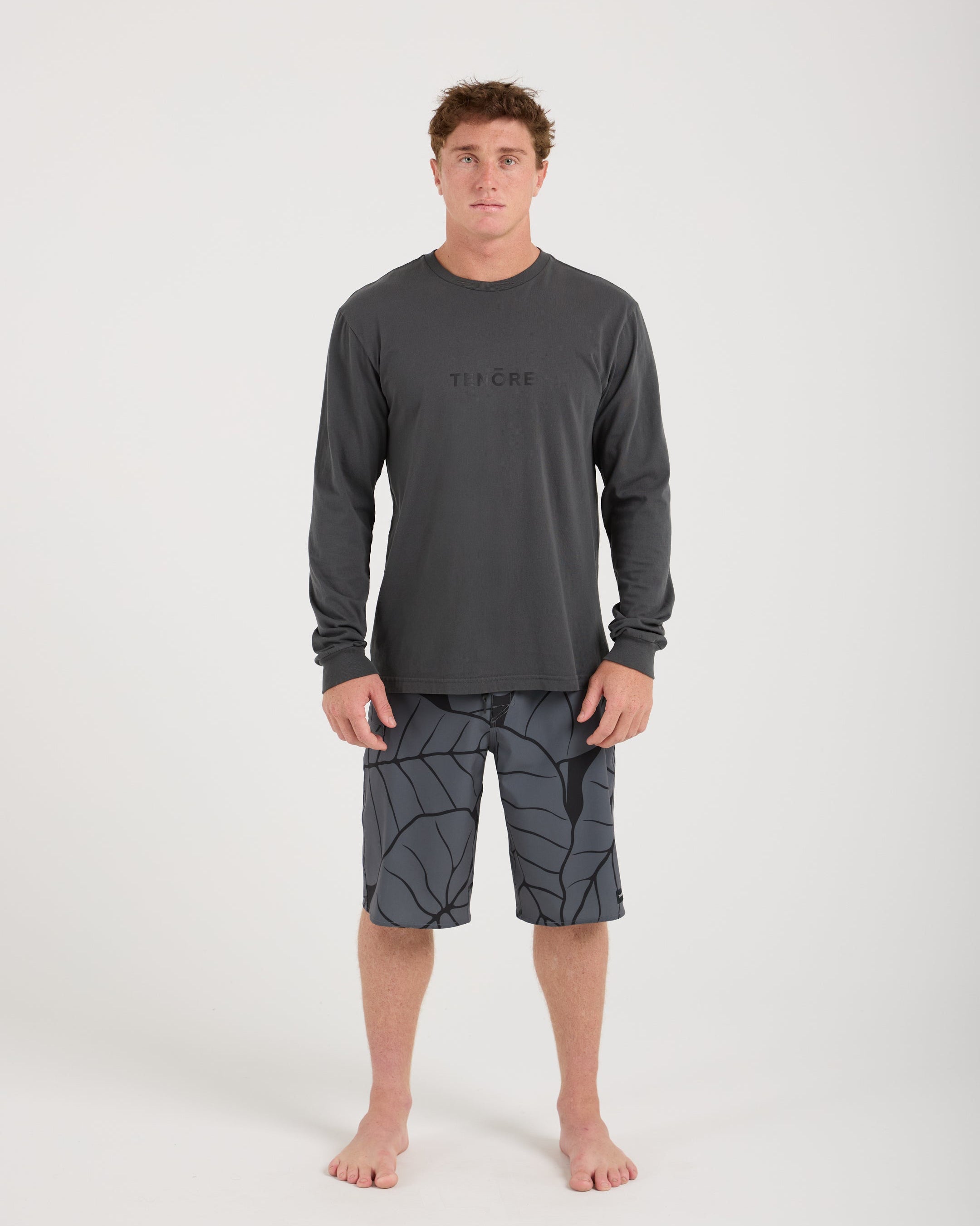 Logo Long Sleeve Tee-TENORE
