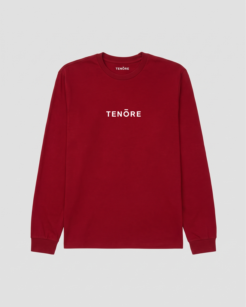 Logo Long Sleeve Tee-TENORE