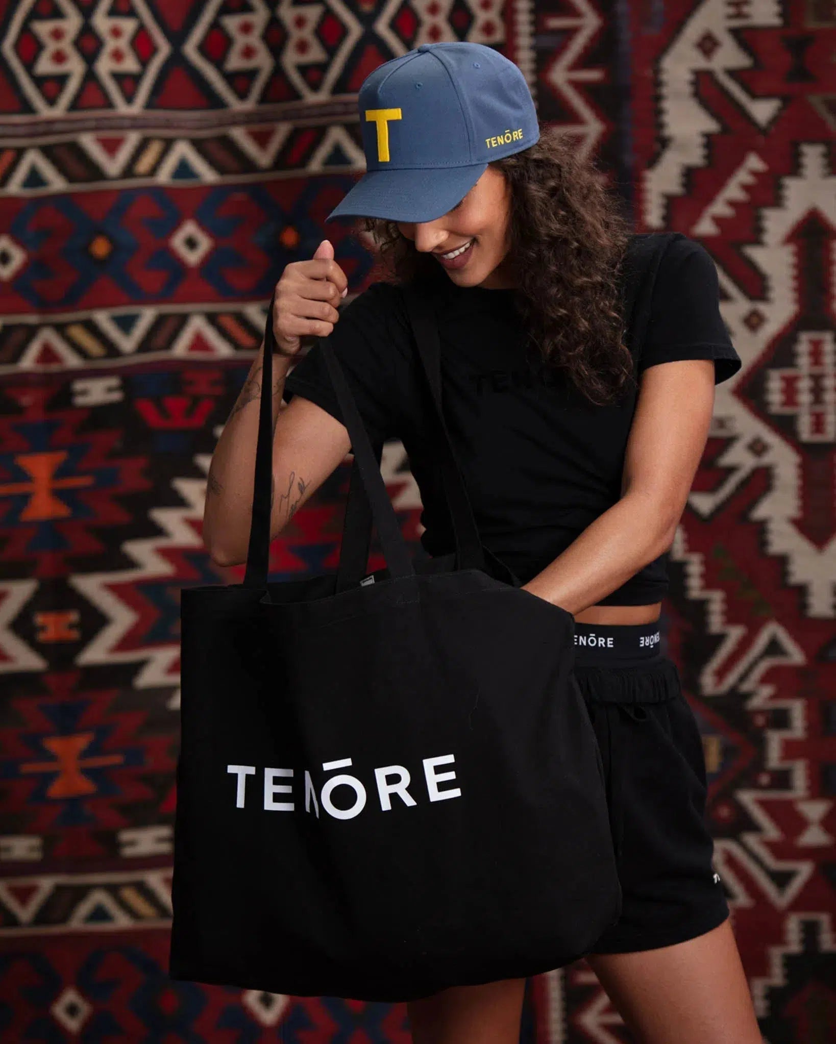 Logo Market Tote-TENORE