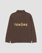 Long Sleeve 3 Button Rugby Polo-TENORE