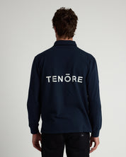 Long Sleeve 3 Button Rugby Polo-TENORE