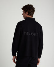 Long Sleeve 3 Button Rugby Polo-TENORE
