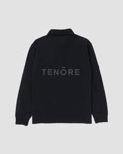 Long Sleeve 3 Button Rugby Polo-TENORE