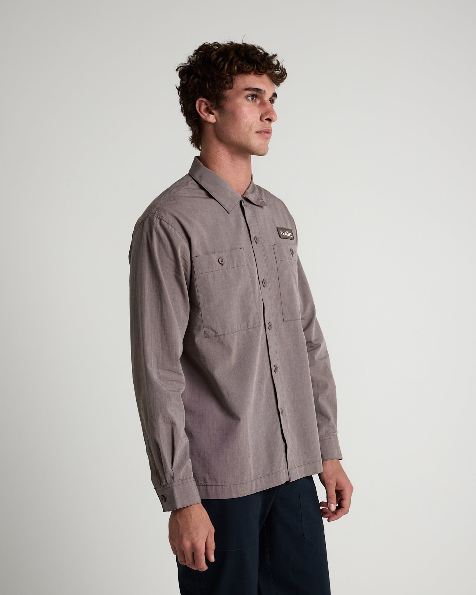 Long Sleeve Service Shirt-TENORE