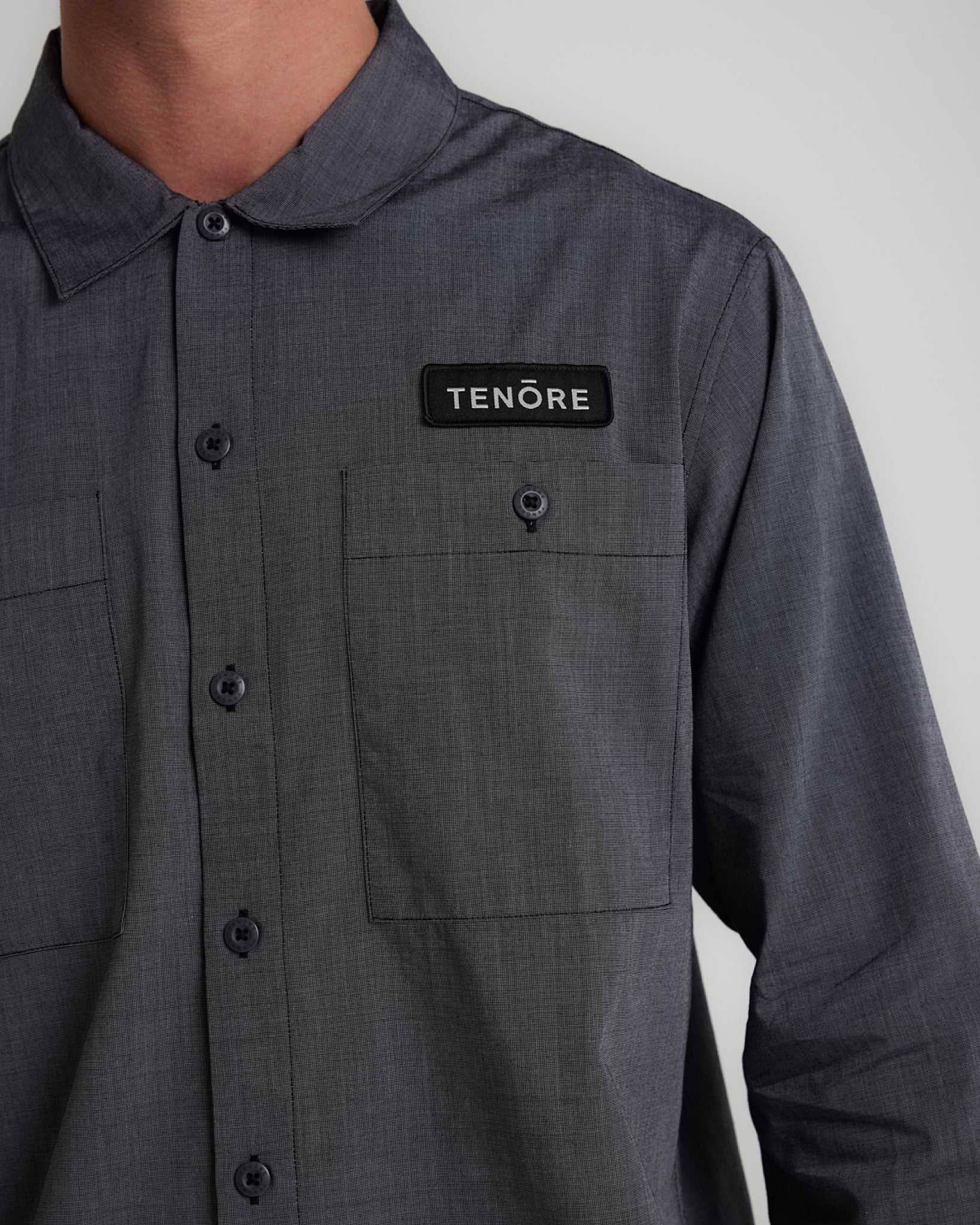 Long Sleeve Service Shirt-TENORE