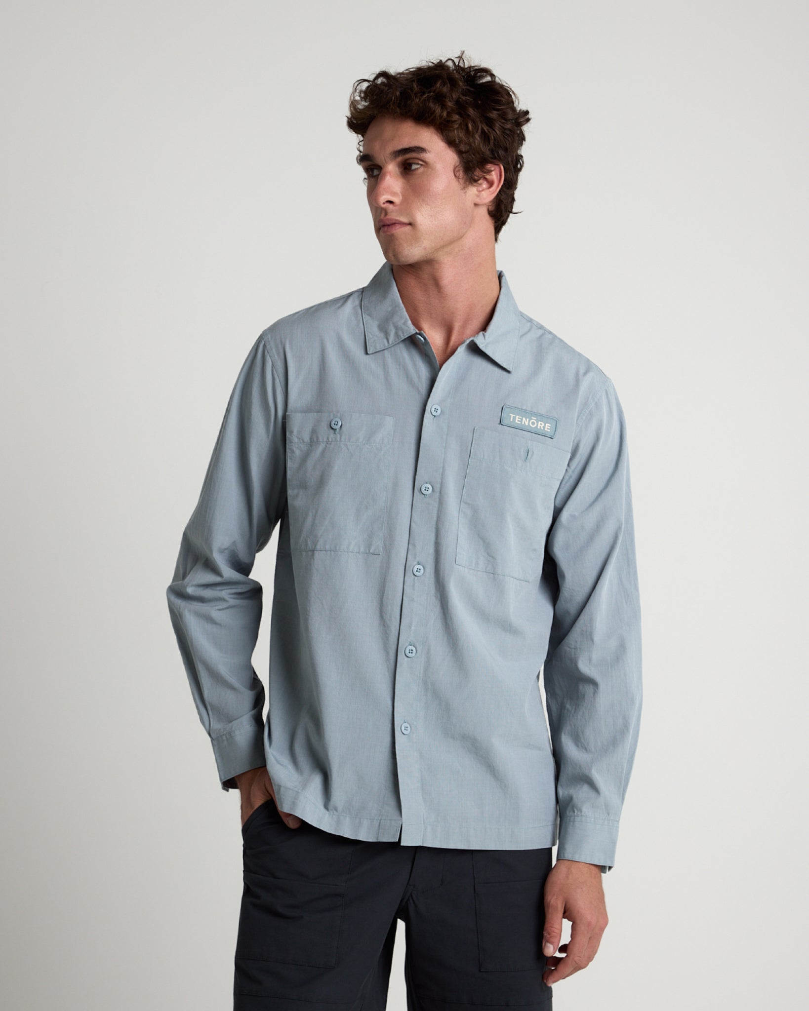 Long Sleeve Service Shirt-TENORE
