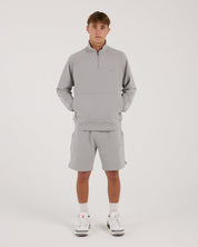 Modal Terry 1/4 Zip-TENORE