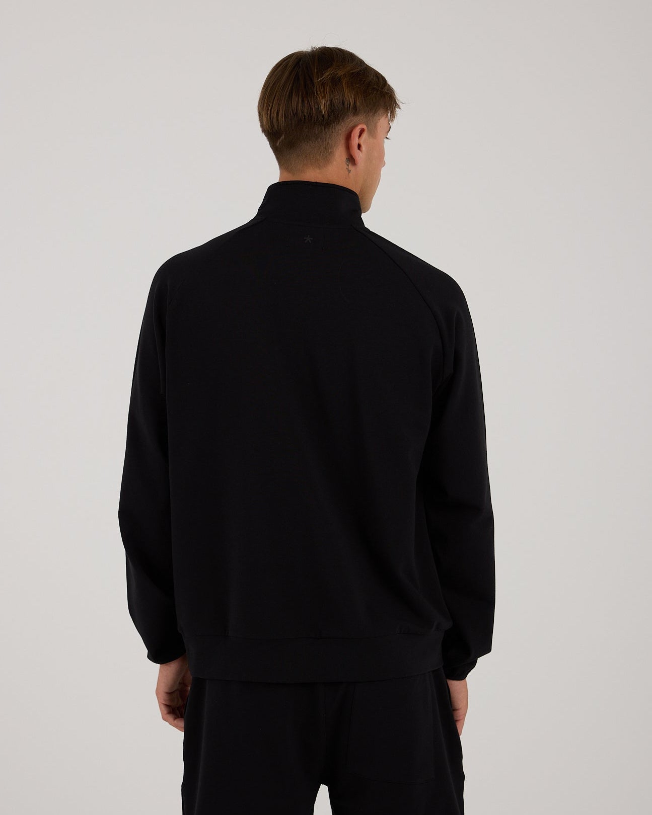 Modal Terry 1/4 Zip-TENORE