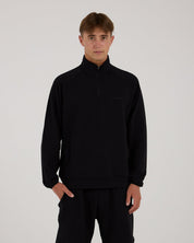 Modal Terry 1/4 Zip-TENORE