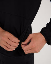 Modal Terry 1/4 Zip-TENORE