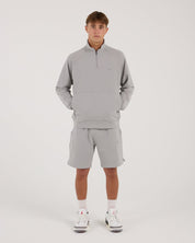 Modal Terry 1/4 Zip-TENORE