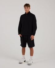 Modal Terry 1/4 Zip-TENORE