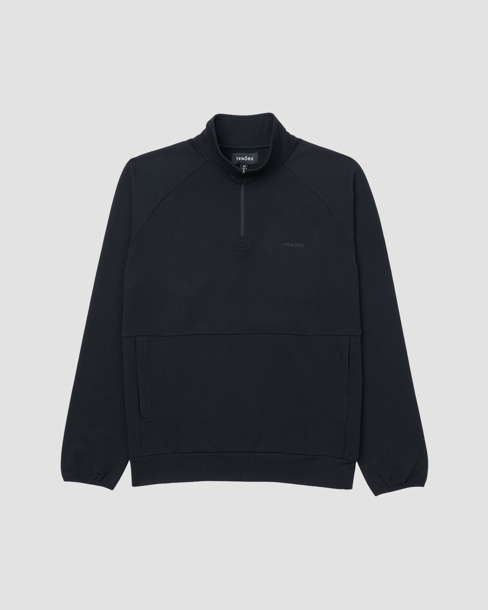 Modal Terry 1/4 Zip-TENORE