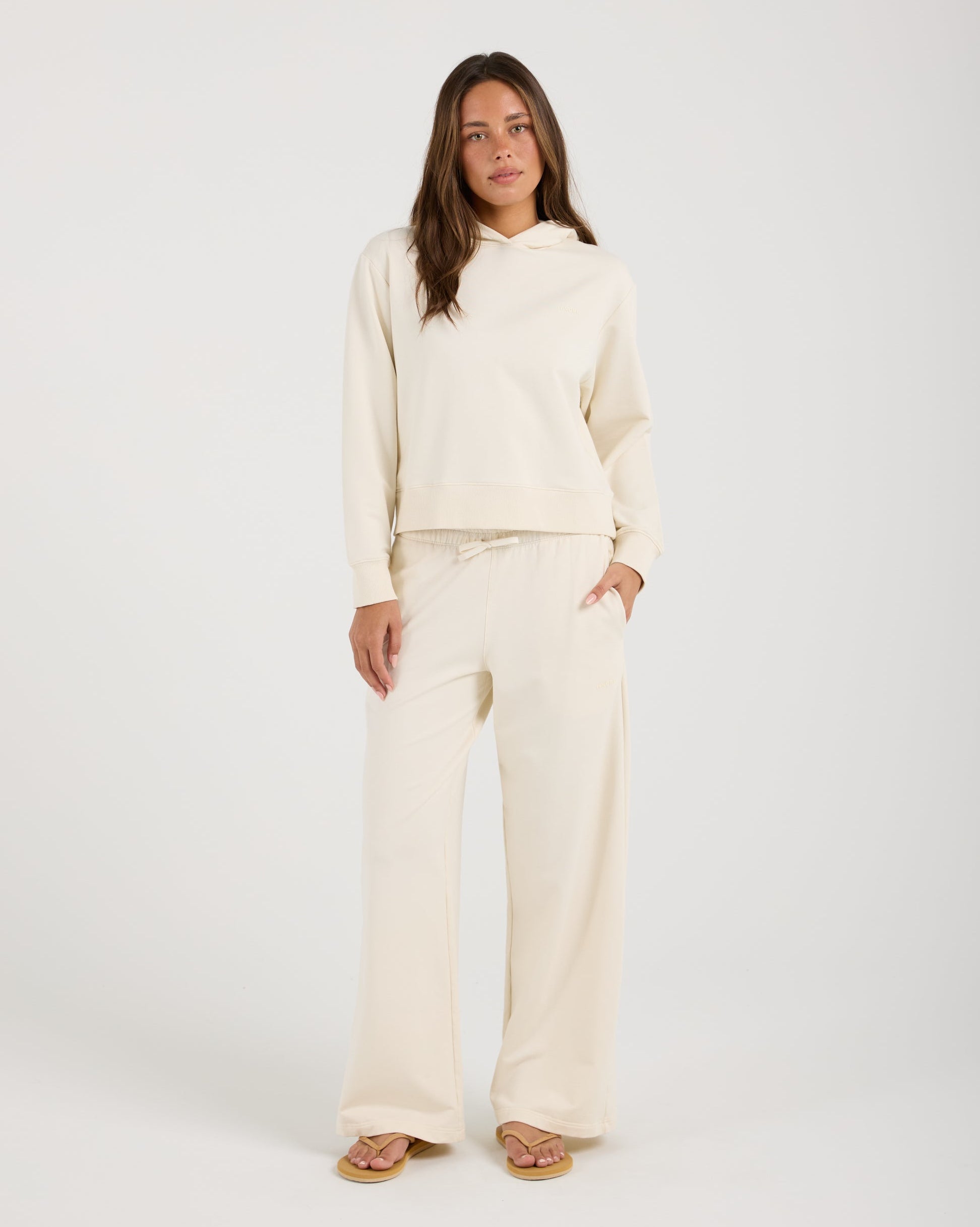 Modal Terry Open Leg Sweatpant-TENORE