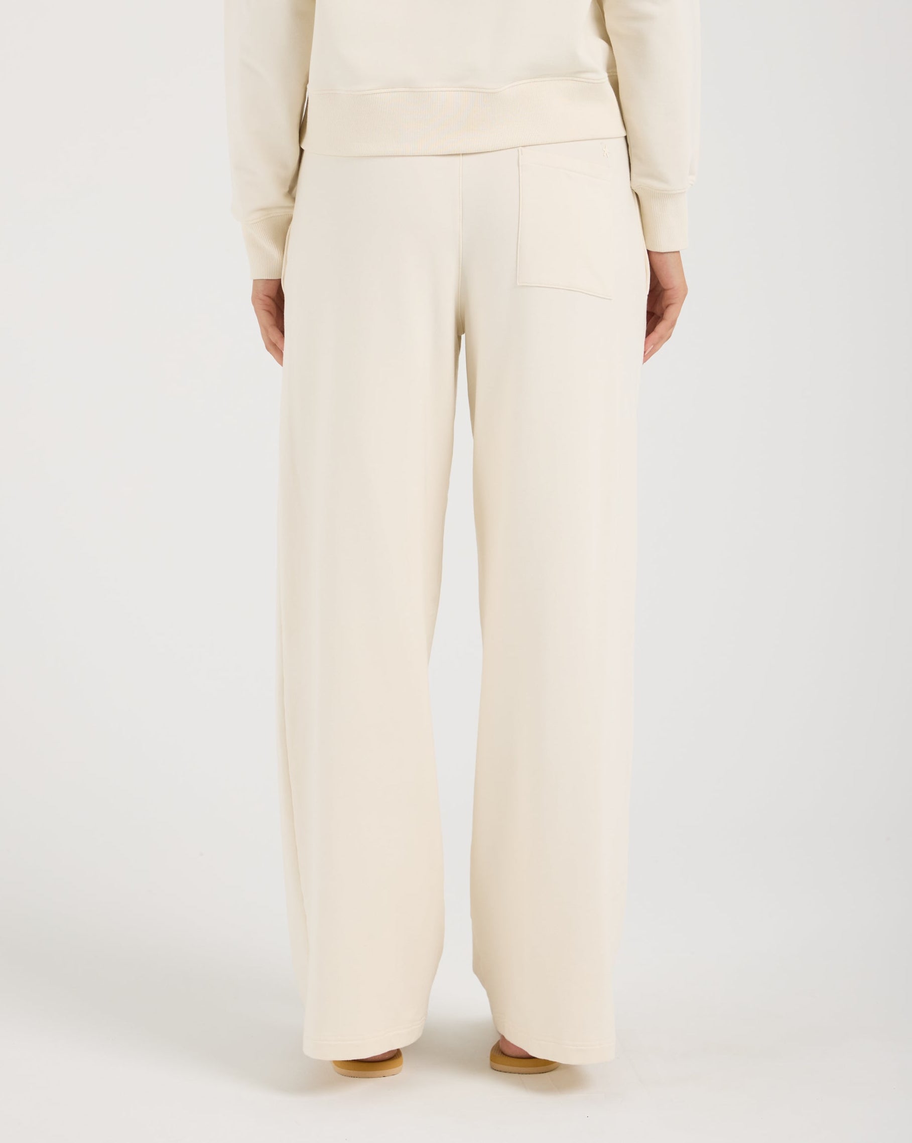 Modal Terry Open Leg Sweatpant-TENORE